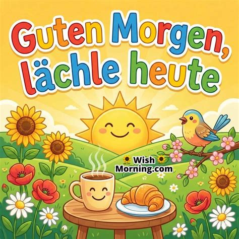 Good Morning German Wishes for a Bright Joyful Day - Wish Morning