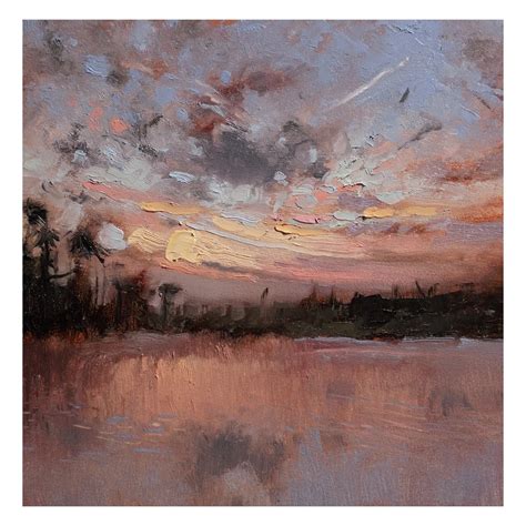 Clearwater, Florida. Oil Painting on Wood Panel 8x8 inches | Scrolller