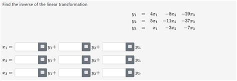 Image result for Inverse Linear Transformation
