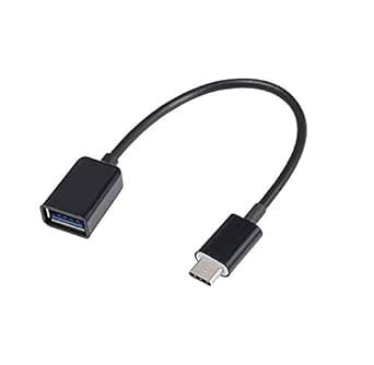 Generix Type C Male to USB Female OTG Cable for All Type-C Supported ...