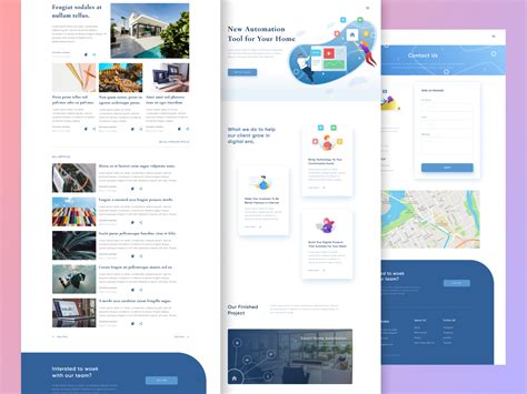 9 adobe xd website templates free freebies | FreebiesFlux