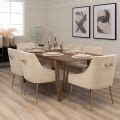 Capri Walnut Extending Dining Table /My Furniture