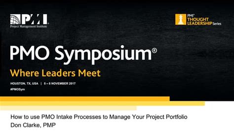 Image result for PMO Intake Process