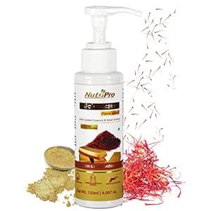 NutriPro Gold Kesar Face Wash | Enriched With Golden Essence & Kesar ...