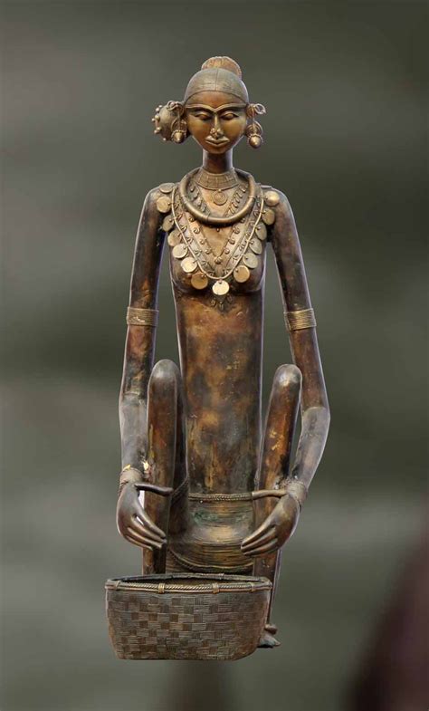 Ahnik: Daily work of a tribal woman - Artisans Crest