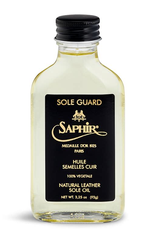 Saphir Sole Guard Conditioner And Protector Natural 100 ML – Saphir India