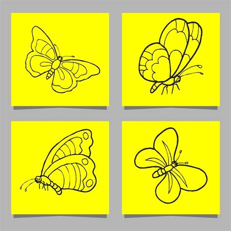 Image result for Hand Drawn Simple Butterfly
