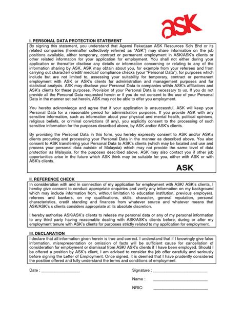 Image result for Data Protection Statement Examples