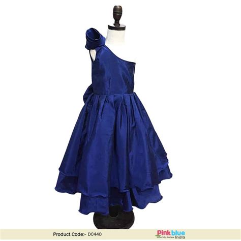 Baby Girl One Shoulder, Designer Pageant Gown