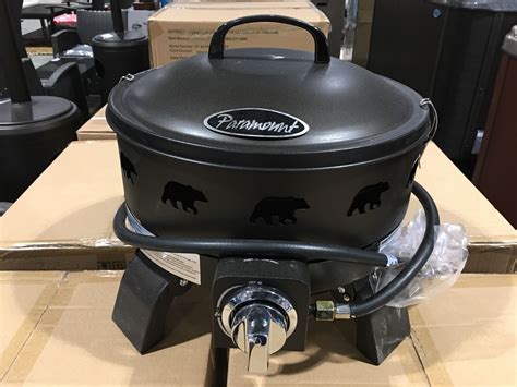 PARAMOUNT OUTDOOR PORTABLE PROPANE FIRE PIT