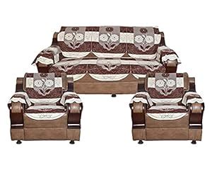 A CUBE LUXURY SOLUTIONS Cotton Net 450 TC Floral Design Heavy Fabric 5 ...