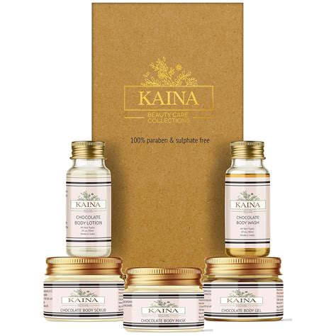 Buy KAINA BEAUTY CARE COLLECTIONS Chocolate Body Polishing Kit - Set of ...