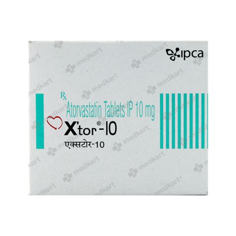 XTOR 10MG TABLET 10'S : View Price, Combination and Alternatives | Medkart