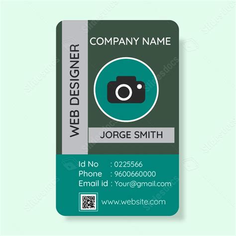 Image result for Sample ID Card Template