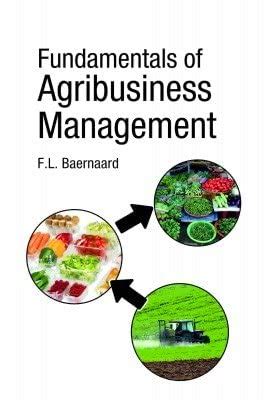 Fundamentals Of Agribusiness Management : F.L. Baernaard: Amazon.in: Books