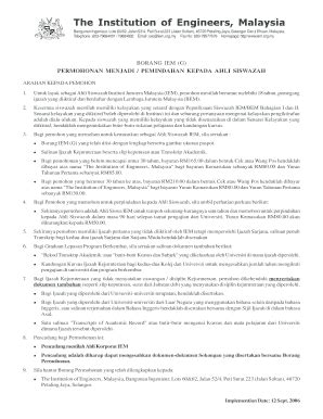 Fillable Online Form IEM(G) - The Institution of Engineers, Malaysia ...