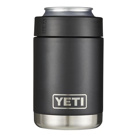 YETI Rambler 12 oz Can Sleeve/Koozie, Screw Cap, Insulated Stainless ...