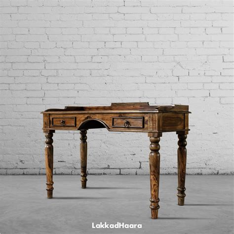 Study Tables - Solid Wood Handcrafted Study Desks India | Lakkadhaara