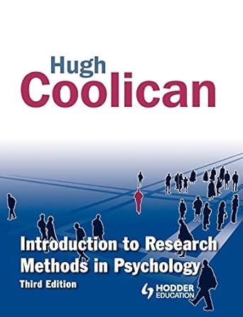 Buy Introduction to Research Methods in Psychology Third Edition Book ...