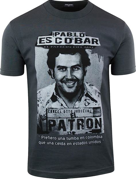 ShirtBANC Pablo Escobar El Patron Del Mal Cocaine | Ubuy India