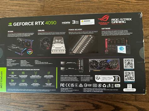 For sale ASUS ROG Strix GeForce RTX 4090 OC 24 GB GDDR6X in Frankfurt ...