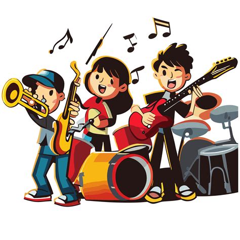 Band Music Clipart at Rita Pablo blog