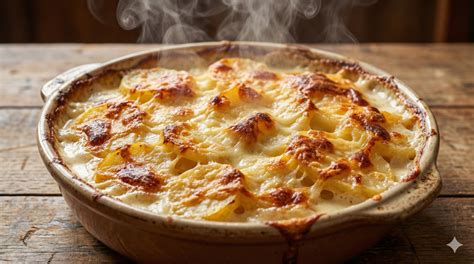 Gratin dauphinois au comté : crémeux, doré et très fondant