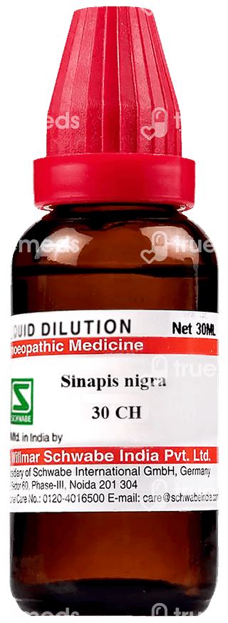 Dr Willmar Sinapis Nigra 30ch Dilution 30ml - Uses, Side Effects ...