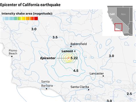 Bakersfield Earthquake Damage 5.2 Magnitude Kern County Earthquake
