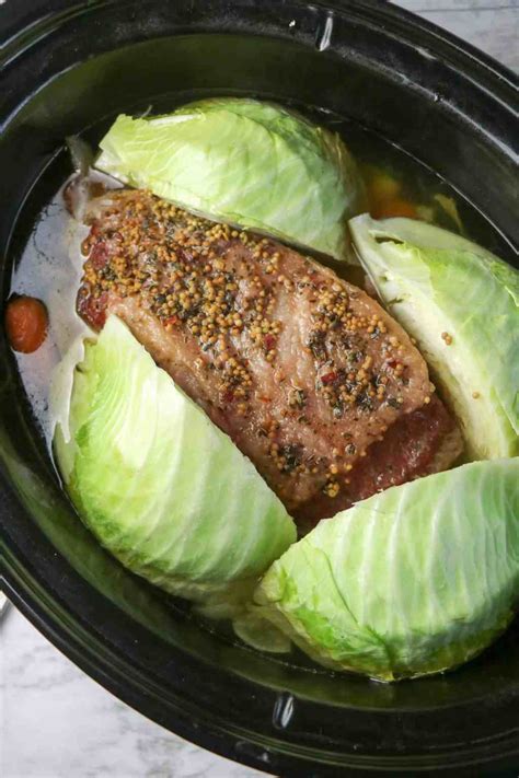 Crock Pot Corned Beef and Cabbage - Marathons & Motivation