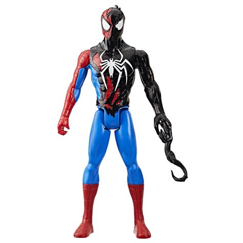 Spider-Man Marvel Action Figure, 12 Inches VenomVersus Titan Hero ...