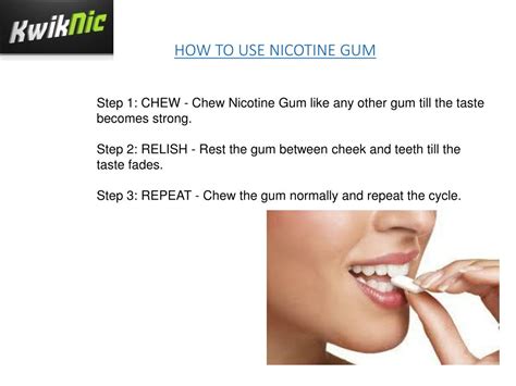 PPT - How To Use Nicotine Gum PowerPoint Presentation, free download - ID:7538532