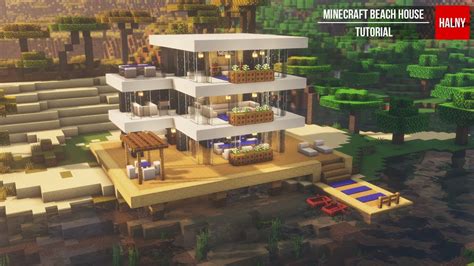 Image result for Beachy Minecraft House Tutorial