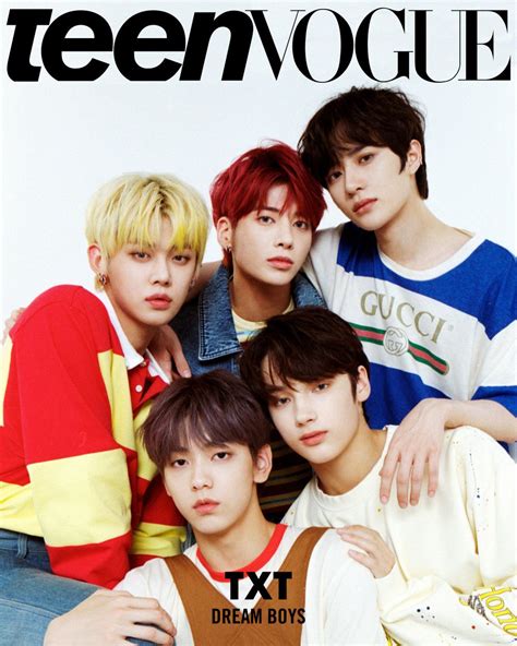 TXT is the first K-pop act to be on the cover of 