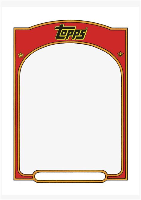 Baseball Card Template 的图像结果