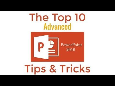 Image result for Advanced PowerPoint Tips