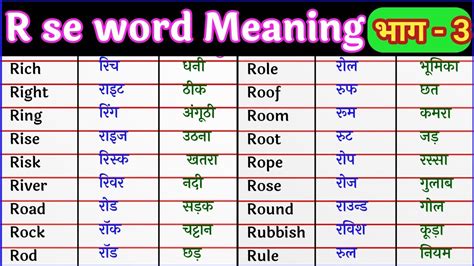 r meaning | r word meaning | r meanings | r se words | r se meaning | r ...