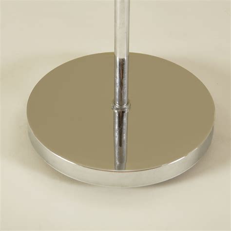 Pair of mid-century US adjustable chrome pharmacy floor | Valerie Wade