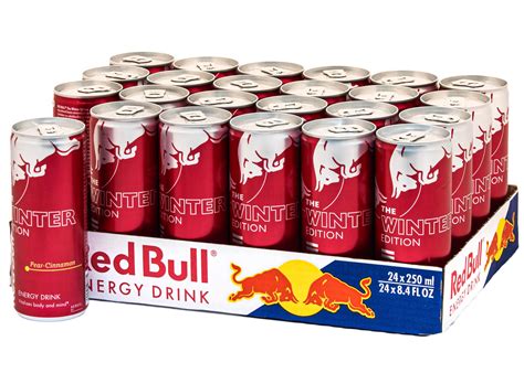 Red Bull Winter Edition Pear-Cinnamon 24x25cl - Lonkerokauppa.com