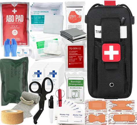 Med Kit Trauma Kit With Tourniquet Emergency Survival First Aid ...