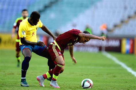 VENEZUELA-PUERTO ORDAZ-SOCCER-VENEZUELA VS ECUADOR