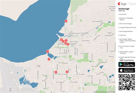 Printable Anchorage Map