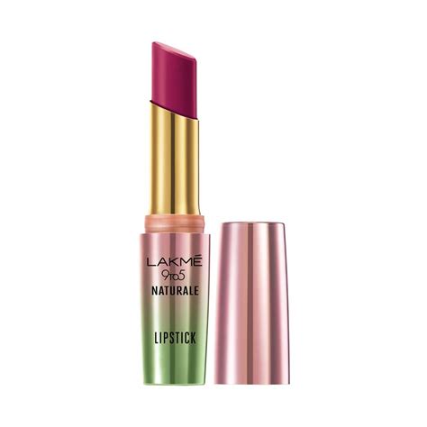 Buy Lakmé 9to5 Naturale Matte Lipstick, Sugar Plum, 3.6 g Online at Low ...