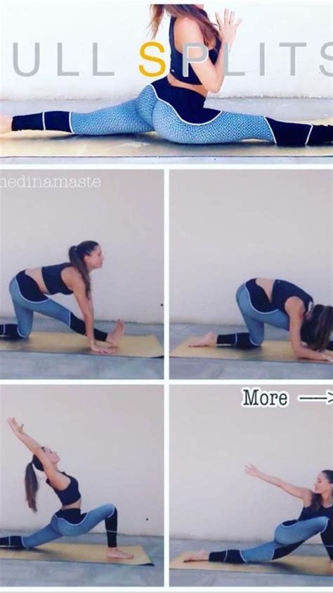 Image result for Splits Tutorial Yoga