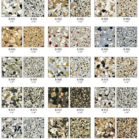 Epoxy floor colors mesa az