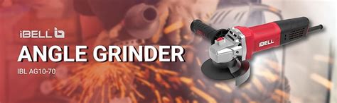 IBELL Angle Grinder AG10-70, 850W, Copper Armature, Disc dia 100mm ...