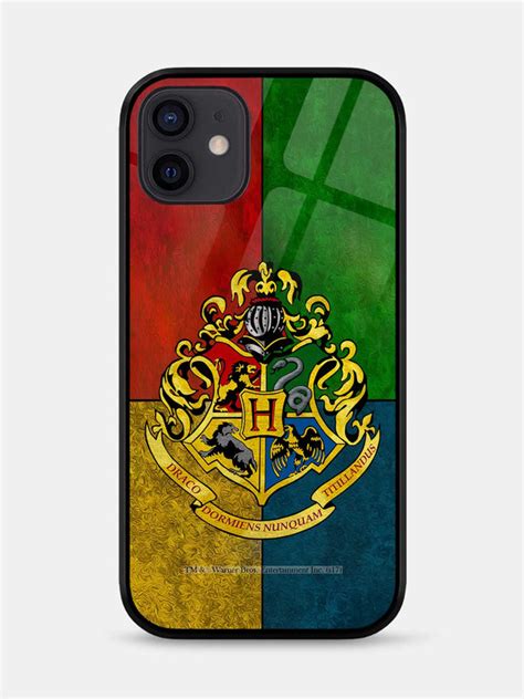 Hogwarts Sigil United - iPhone 12 Glass Cover - Buy Online in India ...