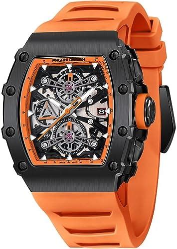 Buy PAGANI DESIGN PD-YS011 Mens Skeleton Quartz Wristwatch YM92 Movt ...