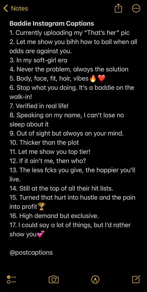 Captions for Your Baddie Instagram Pics | Instagram captions for ...