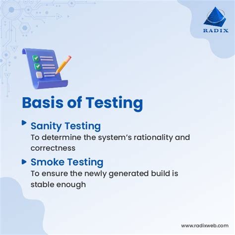 Smoke Testing Sanity Testing Difference 的图像结果